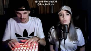 Alguien robó  Sebastian Yatra Cover Instagram Karen Méndez amp Juacko [upl. by Wesley]