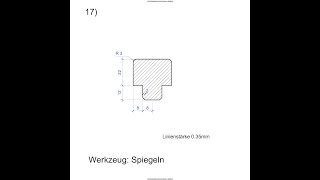 17 Lernvideo Spiegeln  geometrische Grundformen [upl. by Aerised]