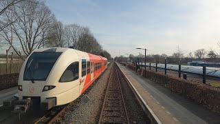 4K Cabinerit Zutphen  Winterswijk stoptrein 13022022 [upl. by Christina780]