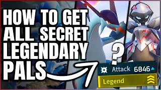 Palworld  How to Get ALL Hidden OVERPOWERED LEGENDARY Pals amp Make ANY Pal Legend 100 Catch Guide [upl. by Noremac]