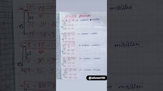 Pifaqor ədədləri pythagorastheorem geometryandalgebra algebra education [upl. by Eintirb]