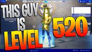 THIS GUY IS LEVEL 520 IN FORTNITE CHAPTER 2 SEASON 2 Does His LEVEL UP FAST Method Work [upl. by Pavier945]