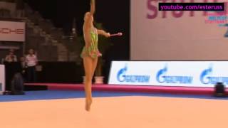 Yana Kudryavtseva Clubs  WC Stuttgart 2014 [upl. by Inacana40]