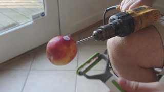 How to Peel an Apples the Fastest Way [upl. by Timi441]