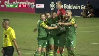 ROWDIES CLOSE REGULAR SEASON WITH 30 WIN OVER INDY [upl. by Laekcim]