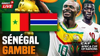 🔴🇸🇳🇬🇲SENEGAL  GAMBIE🔥NDIAYE ROULETTE A LA ZIDANE PASSEUR PAPE GUEYE BUTEUR  Can 2024 [upl. by Page]