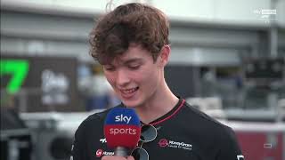 Bearman amp Komatsu Post Race Interview  Azerbaijan Grand Prix 2024 f1 [upl. by Demeter98]