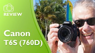 Canon Rebel T6S 760D handson field test and detailed review [upl. by Albion]