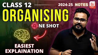 ORGANISING class 12 business studies ONE SHOT  Chapter 5 bst  Gaurav Jain [upl. by Erimahs348]