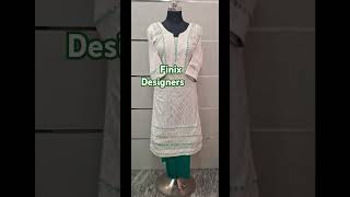 finix designers designer neck trendy punjabi suit🎊💐🙄🥳 [upl. by Attalanta]