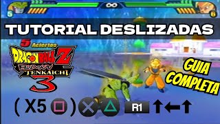 COMO hacer DESLIZADAS GUIA COMPLETA en DRAGON BALL Z BUDOKAI TENKAICHI 3 TUTORIAL PS2 bt3 dbz ps2 [upl. by Stich991]