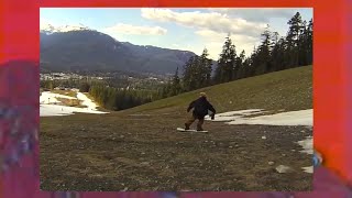 WHISTLER LOAM ON A SNOWBOARD [upl. by Esnahc835]