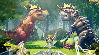 Dino Game Ads Review All Levels 02 Survive in the World of Dinosaurs [upl. by Aneelad769]