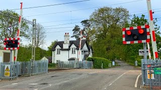 Wedgwood Level Crossing Staffordshire [upl. by Jaqitsch]