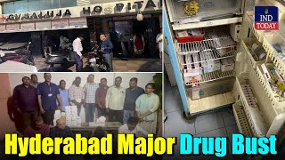 Hyderabad Drug Bust Illegal Stock of Narcotics and Psychotropics Seized in Joint Operation [upl. by Zane999]