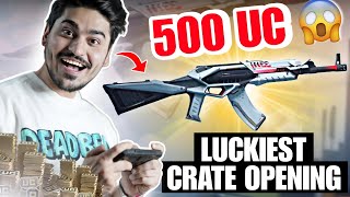 Joker Got New AKM In 500 UC Only😱 LUCKIEST CRATE OPENING🤩 [upl. by Azral]