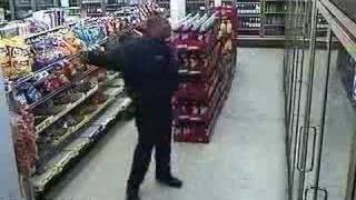 Cop Dancing Billy Jean by Michael Jackson [upl. by Euqcaj376]