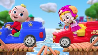 London Bridge is Falling Down 🙀🚨 Funny Dance Baby Song  NEW✨ Nursery Rhymes For Kids [upl. by Novhaj]