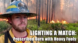 Prescribed Burn With Heavy Fuels [upl. by Bohlin]