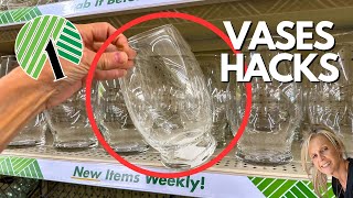 Grab Some Dollar Tree Vases for these High End Home Decor Hacks [upl. by Attenwahs372]