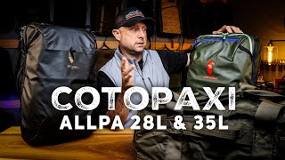 NEW Cotopaxi Allpa 28L amp 35L Travel Backpacks  a perfect duffel combo to pair with it [upl. by Jo]