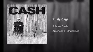 Rusty Cage  Johnny Cash  Karaoke Version  Showman Karaoke [upl. by Ardnuat]