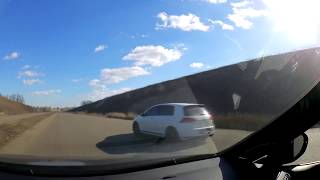 Golf 7 GTI stock vs GTI Revo stage 1 [upl. by Aurelius]