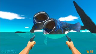 I Was Attacked By Sea Monsters ARBS  Animal Revolt Battle Simulator [upl. by Hirz]