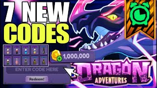 NEW UPDATE ROBLOX DRAGON ADVENTURES CODES 2024 OCTOBER  DRAGON ADVENTURES CODE [upl. by Ynamreg]