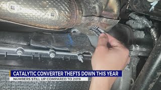 Catalytic converter thefts down this year in Tennessee [upl. by Aytnahs870]