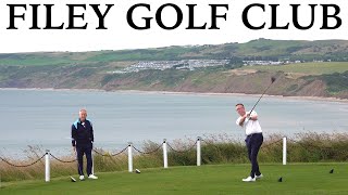 FILEY GOLF CLUB It Was INCREDIBLE [upl. by Nwahsar]