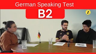 German Speaking Test Level B2  2024 GoetheZertifikat Mündliche Prüfung B2 [upl. by Nevin]