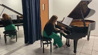 Lera Auerbach  Prelude for piano op 41 n1 moderato I Sabrina L Schulz piano [upl. by Heck]