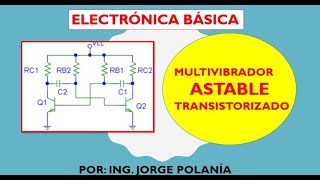 Diseño de un Multivibrador Astable [upl. by Scheck723]