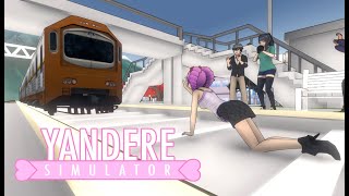 Kizanas Train Elimination Concept  Yandere Simulator [upl. by Tibold]