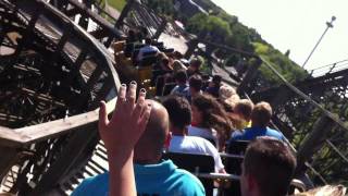 Colossos  OnRide  HeidePark Soltau  Rollercoaster  2011 HD [upl. by Amairam]