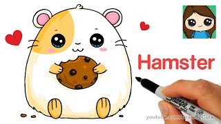 How to Draw a Hamster Super Easy [upl. by Peregrine]