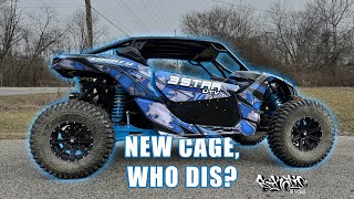 CanAm X3 Build Begins  New Sikotic Off Road Radius Cage Install [upl. by Annav]