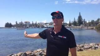 IRONMAN 703 Port Macquarie  Pete Murray Swim Course Preview [upl. by Zoha463]