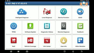 How to Activate Launch X431 PAD V VII Online Programming Menu obdii365 [upl. by Analart]
