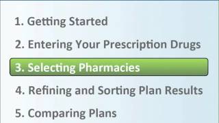 Medicare Plan Finder Lesson 3 Selecting Pharmacies [upl. by Telrats]