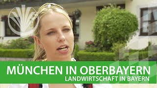 Landwirtschaft in Bayern Landkreis München in Oberbayern [upl. by Drofniw]