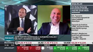 Aktif Portföy Fon Yönetimi Genel Müdür Yardımcısı Kıvanç Manzakoğlu  Bloomberg HT TV – 14102024 [upl. by Halak]