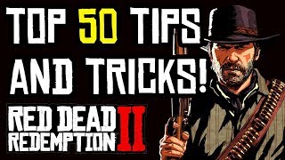 Red Dead Redemption 2  TOP 50 BEST TIPS amp TRICKS [upl. by Robbi]