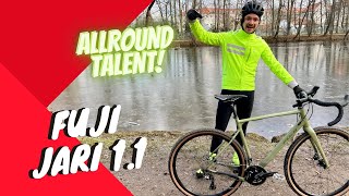 GRAVEL BIKE TEST Fuji Jari 11 2021  Das Chamäleon unter den Gravel Bikes [upl. by Herra240]