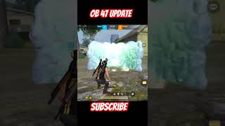 OB 47 update freefire garenafreefire ff freefirefacts freefiremax ffmax gaming [upl. by Anomar606]