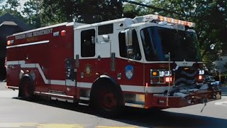 Yonkers Fire Department Squad 11 Responding [upl. by Housum]