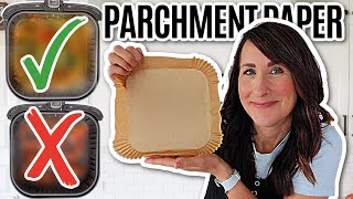 When to Use and NOT to Use Air Fryer Parchment Paper  How To Use Your Air Fryer [upl. by Rap]