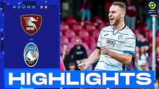 Salernitana  Atalanta highlights 12 Gli Highlights  Serie A 2024  Gol Di Scamacca Koopmeiners [upl. by Streeto]