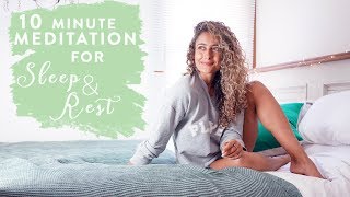 10 Minute Guided Meditation for Sleep [upl. by Yffat]